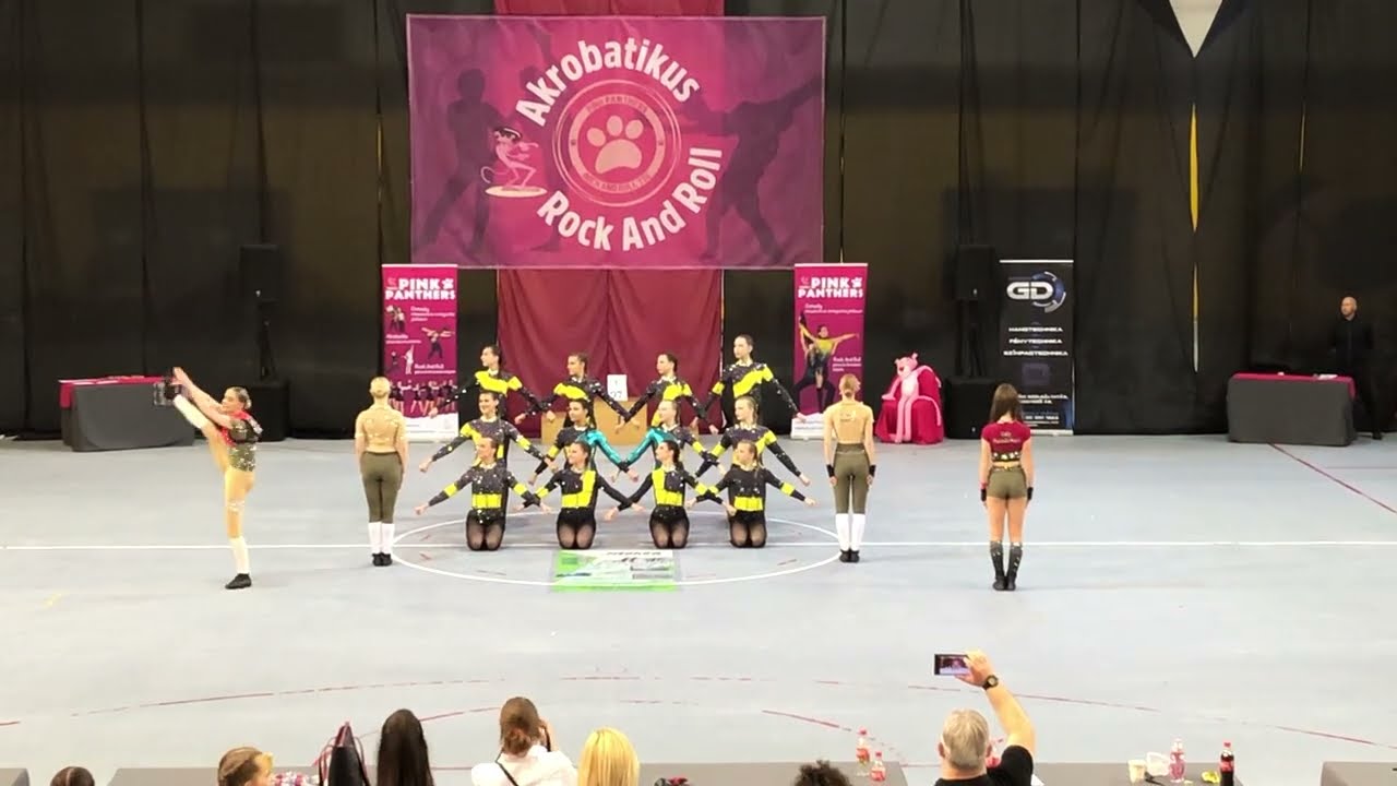 2023.04.16. Fireballs - Ladies nagyformáció, Főnix SE - Négy Muskétás, döntő, Bp