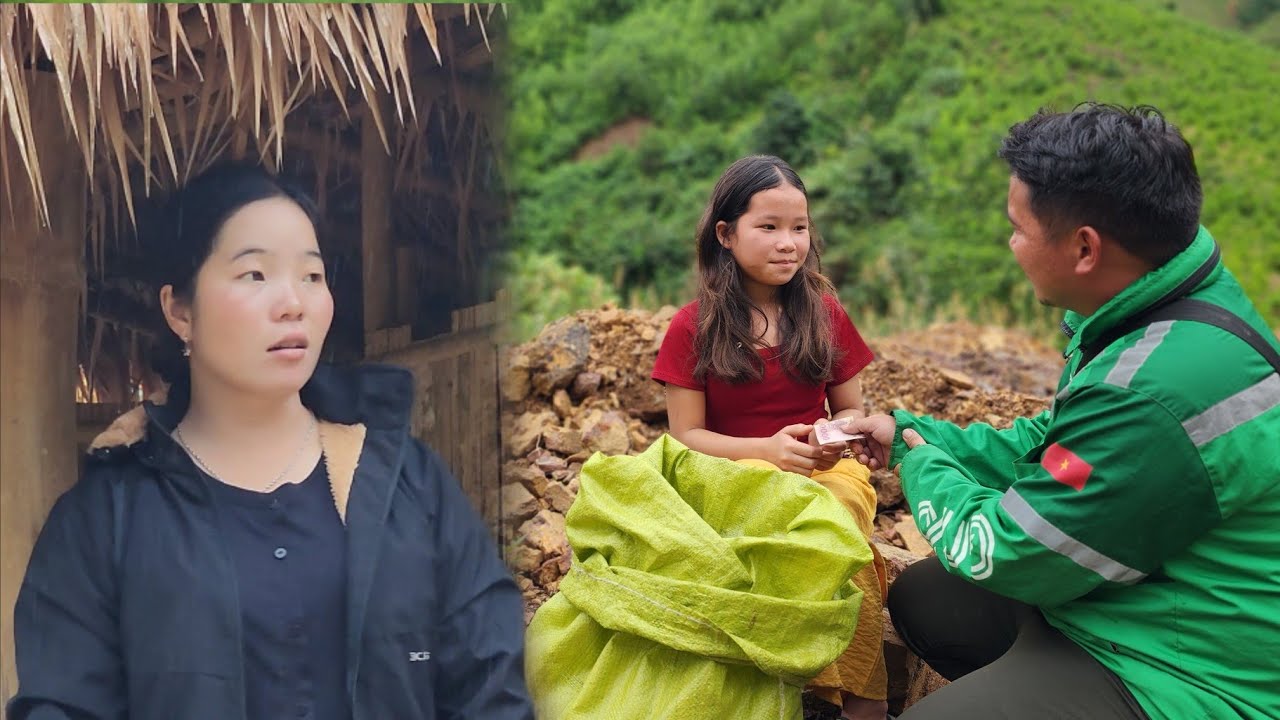 Mila was surprised to see Viet helping a poor girlin the middle of the village