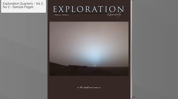 Exploration Quarterly - Vol. 2, No. 2 (October 2025) Sample Pages