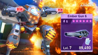 DEATH FROM ABOVE ☠️ Tengu Ember Gun - Mech Arena Annihilation