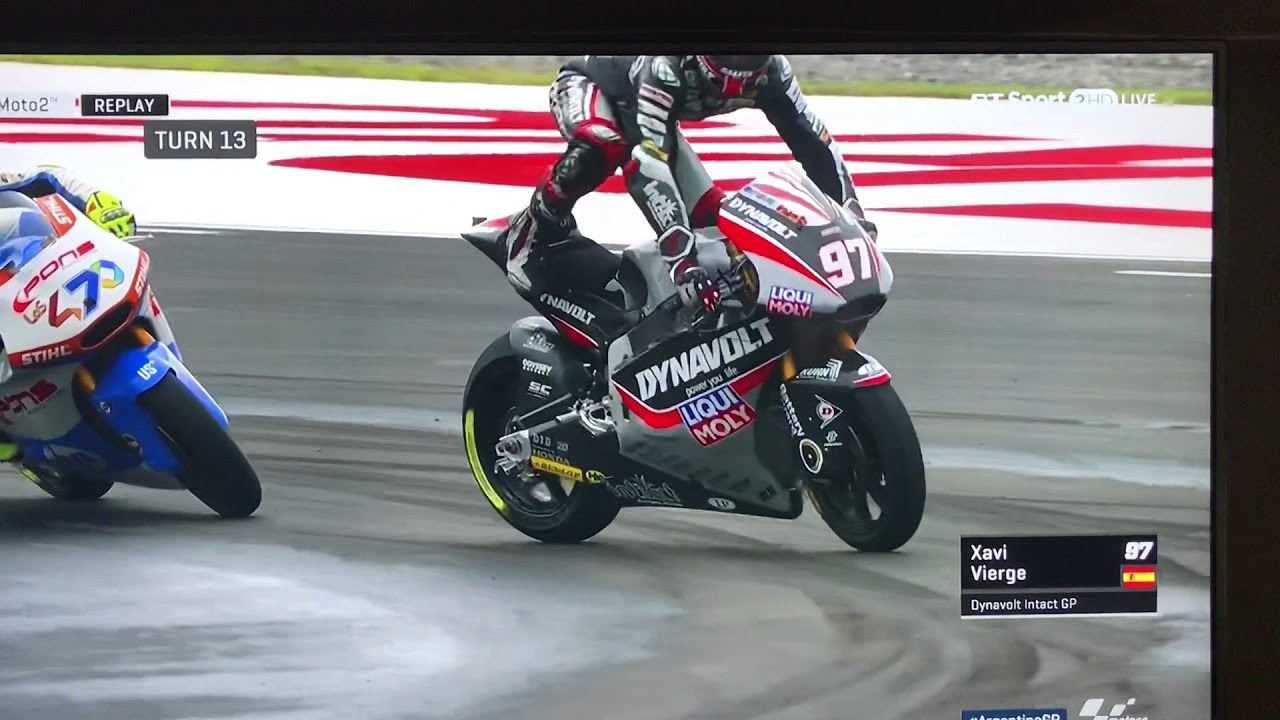 Quality high side save ! Moto2 Argentina GP