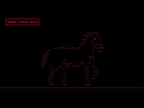 feeble little horse - Drama Queen [Official Audio]