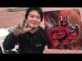 Deadpool spray art paint