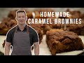 How to make HOMEMADE CARAMEL BROWNIES