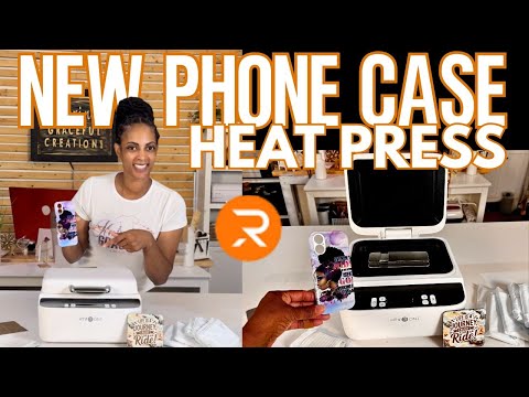 Hottest New Heat Press On The Market Sublimate Phone Cases More From HTVRONT FULL DEMO