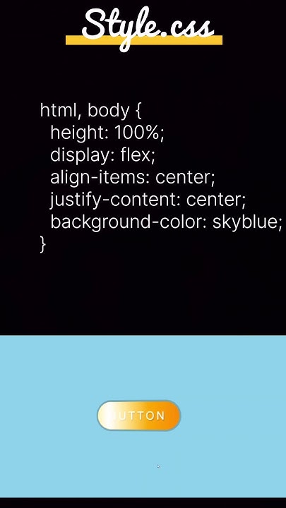 3D button using HTML CSS - YouTube