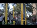 Sick pull ups in park in harlem bartendaz streetheattvcom