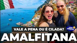 O QUE FAZER COSTA AMALFITANA DE VESPA! Roteiro 2 dias em Positano, Ravello, Sorrento com Preços