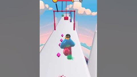 Blob Runner 3D All Level Gameplay Android, iOS 13 #shorts