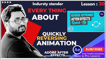 Time Reversing Animations in after effects Basic to Advanced Tips Urdu | Hindi