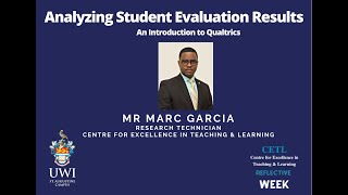 Analyzing Student Evaluation Results (Introduction to Qualtrics)