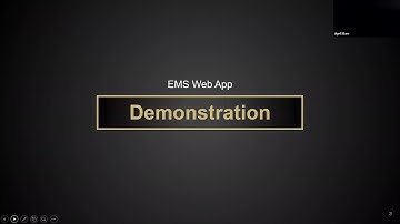 EMS Web App Video Tutorial
