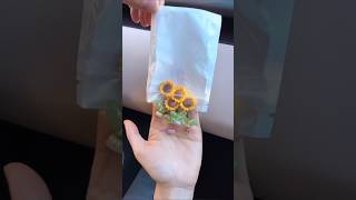 Mini Sunflower Car Dashboard Decor