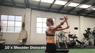 5 Broomstick Mobility Drills