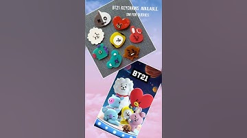All BT21 keychains available.  DM for queries.  #bts #bt21 #btsarmy #btsshorts