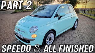 Fiat 500 Speedo Holds Back The Sale