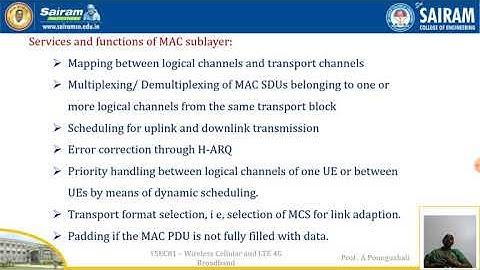 Lecture video_15EC81_Module5_MAC/RLC Overview_A Poonguzhali