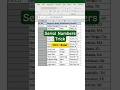 Never Type Serial Numbers Again โ Excel Auto-Number Trick!
