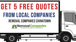 Removal Companies Chinatown - WC2H - Get Your Free Quote Today