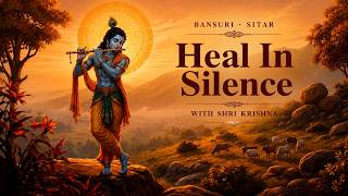 Release Deeply Held Emotions | Divine Bansuri for Inner Stillness & Sitar Music for Meditation