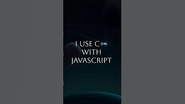I Use C++ with JavaScript | Can You? | #shorts
