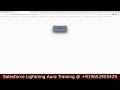 Salesforce Lightning Aura Components |Component Based Flag | Styling Component | CSS Types Styling