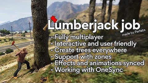 Lumberjack Job | FiveM script by Perfabs