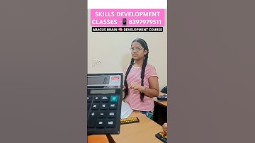 Abacus - 2 Digits Number Addition & Subtraction Amazing Video #learn #speed #maths #calculation #yt