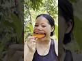 how to eat spicy candy #bushcraft #camping #lifehacks#shorts#crunchy  testy🍤🍩😍
