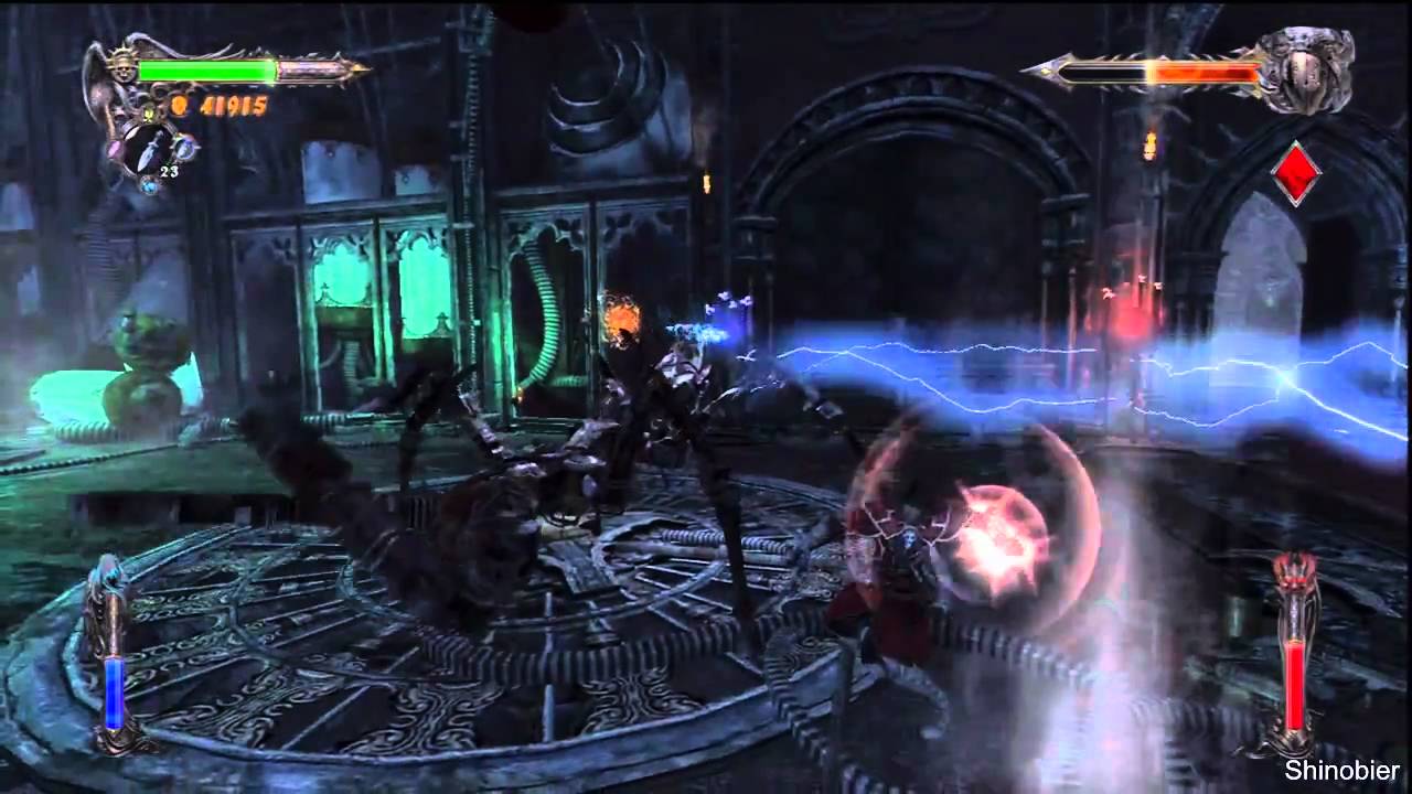 Castlevania Lords of Shadow Chapter 7 Boss Mechanical Monstrosity -Knight Mode-