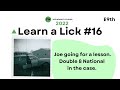 Learn a Lick #16