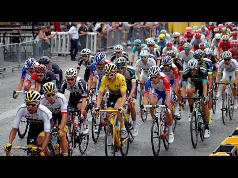 Video: Geraint Thomas je pokal Tour de France ukradel