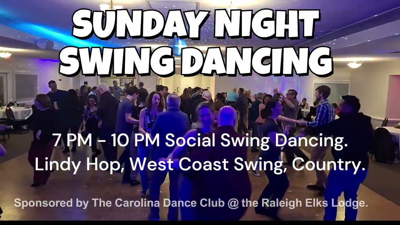 Sunday Social Swing and Salsa Dances in Raleigh