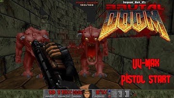 Ultimate Doom E2M1 Deimos Anomaly - Brutal Doom V21 All Kills All Secrets