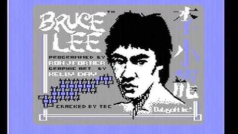 Atari 800 XE vs. C64 (C128 in C64 Mode) Bruce Lee