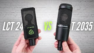 Best BUDGET Microphones For Vocals  AudioTechnica AT2035 vs. Lewitt LCT 240 Pro