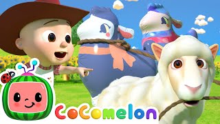 Ba Ba Black Sheep! (Play Pretend at the Farm) | CoComelon Animal Time | Animal Nursery Rhymes Resimi