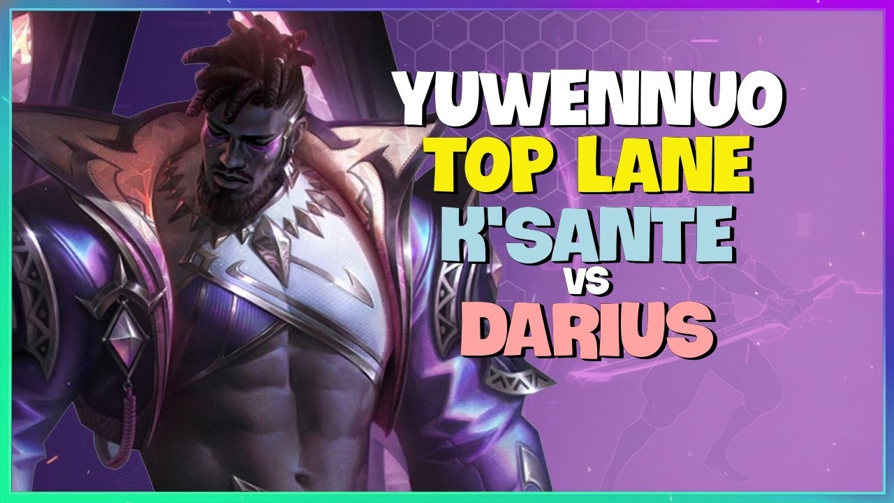 YuwenNuo Insane K'Sante Mechanics: Challenger Top Lane Masterclass (Engsub)