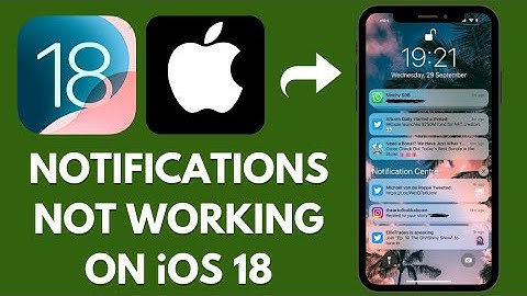 How to fix notifications "not working" after iOS 18 update