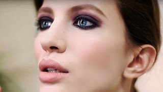 Сливовый смоки айс - вечерний макияж. Красивый макияж глаз смоки айс (smoky eyes)