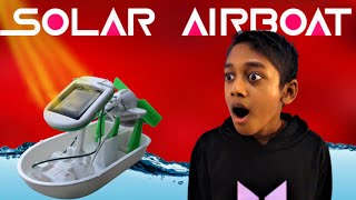 Solar Airboat | Soma Saygaran