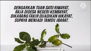 syair bidasari irama Siti Zawiyah...