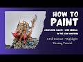 How to Paint - Constantin Valdor Lord General of the Legio Custodes - A Contrast Painting Tutorial