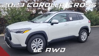 2023 Toyota Corolla Cross LE AWD Overview
