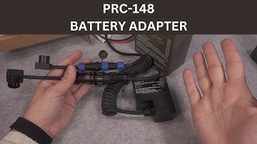 ANC/PRC-148 MBITR Battery Adapter J-6686/U  cheap source military BB-390B/U or BB-2590/U connectors!