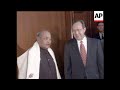 India Rao Seeks US Cooperation In Peace Moves 