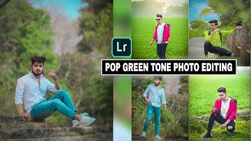 LightGreen Tone - Atharv Raut inspired Lightroom moody green editing tutorial - Ninja Editing