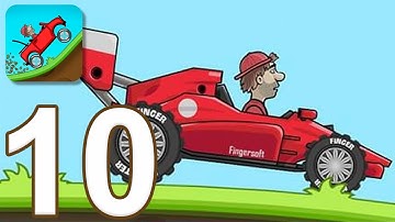 Hill Climb Racing - Gameplay Walkthrough Part 10 - Race Car (iOS, Android)