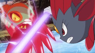 All of Ash's Hawlucha's battles in the Kalos League