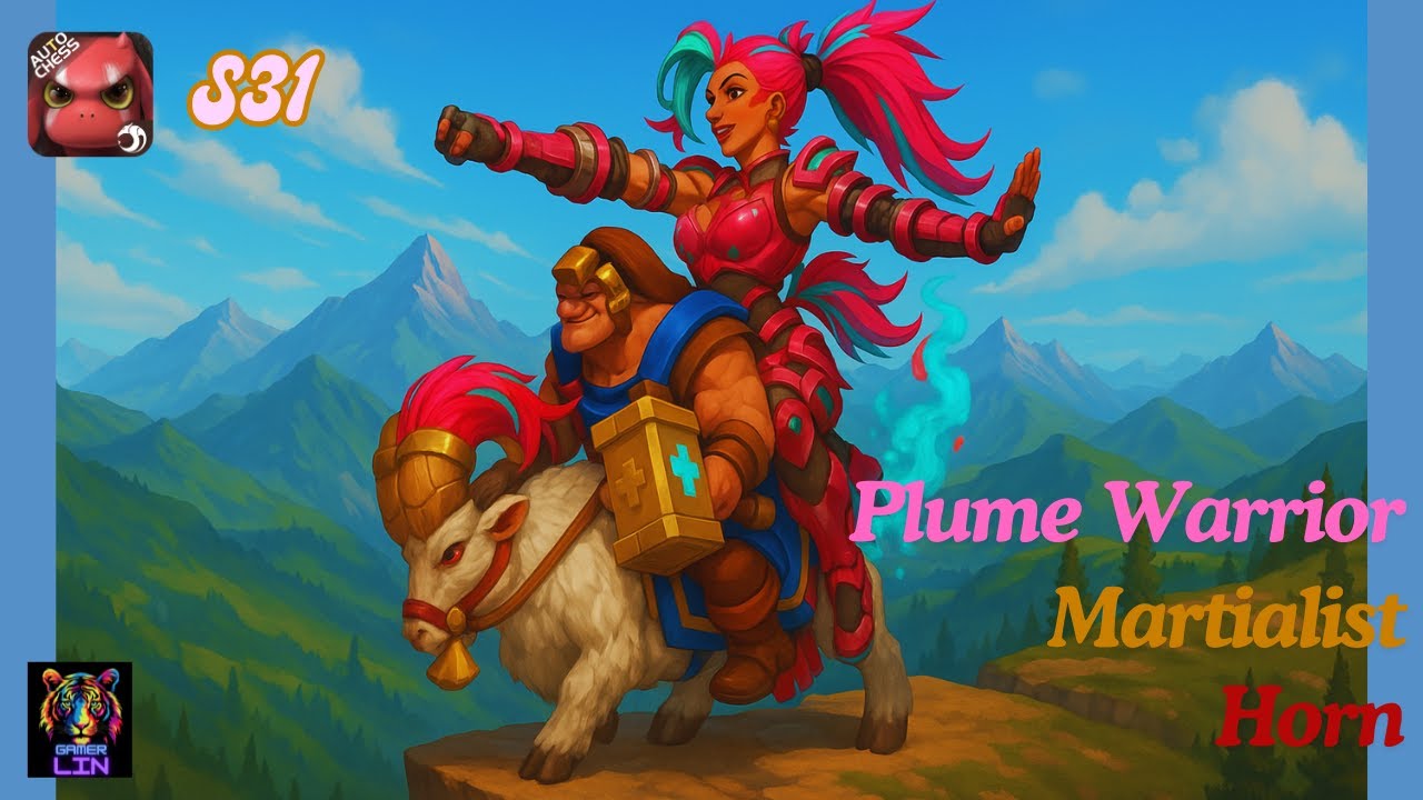Plume Warrior - I got the STRONGEST support KNIGHT - Auto Chess S31
